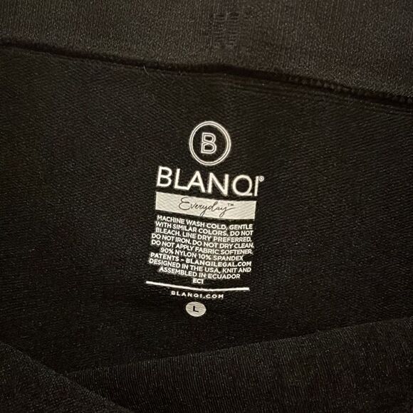 NWOT BLANQI MATERNITY COMFORT EVERYDAY LEGGINGS SIZE LARGE - Picture 6 of 6